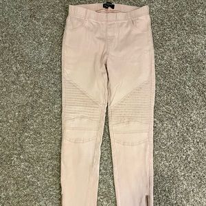 Pink Beulah Moto Leggings